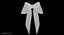 3D model red bow