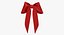 3D model red bow