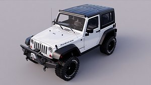 4x4 Jeep Wrangler Rubicon 3D model