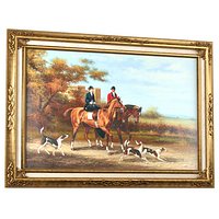 Classic picture gold passepartout Frame 3D model