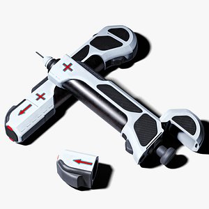 Health recovery syringe 3D model