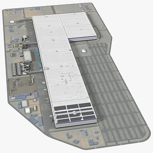 Huge Manufacturing Plant