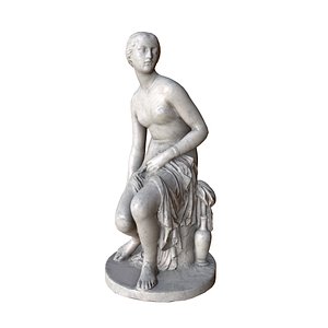 max statue nymph prepare bath