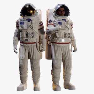 3D ORLAN MKS ASTRONAUT