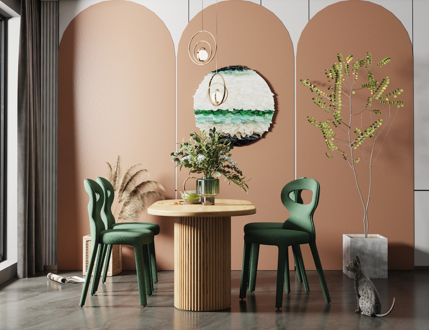 Diningroom model - TurboSquid 1802450