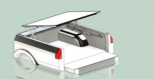 ige nissan navara rear cover