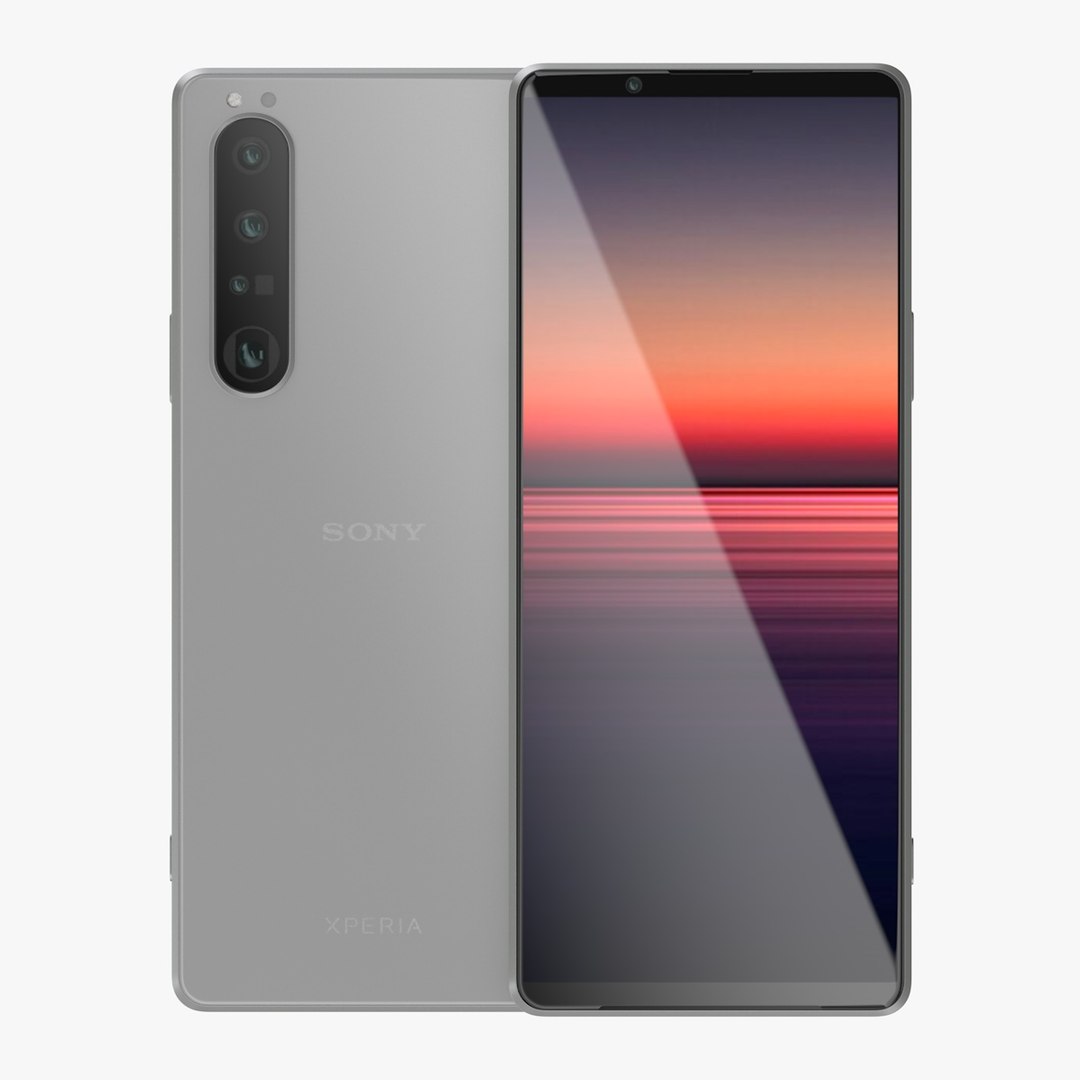 3D Sony Xperia 1 Mk III White - TurboSquid 1723117