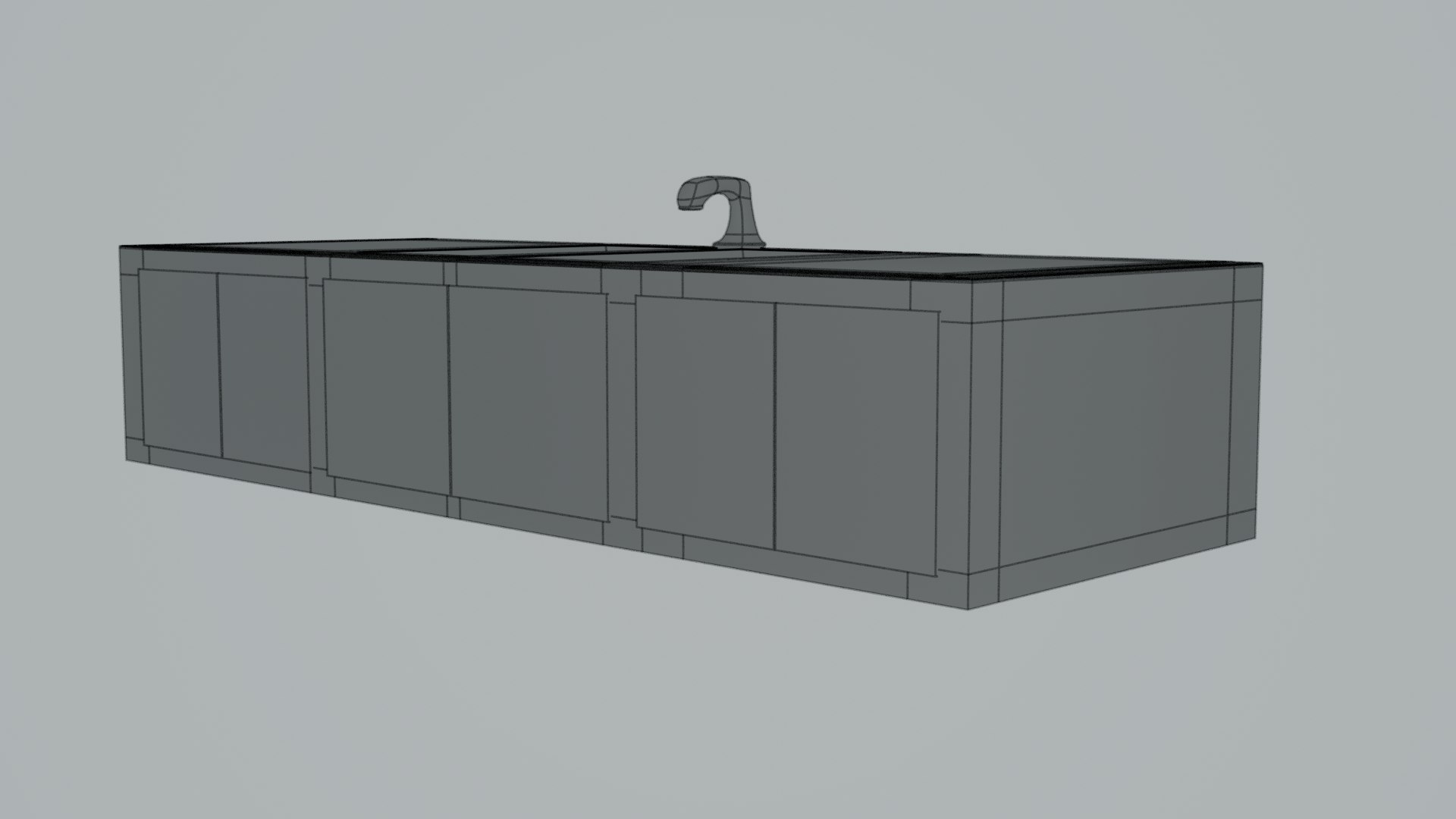 3D Rusted Kitchen Sink - TurboSquid 1729805