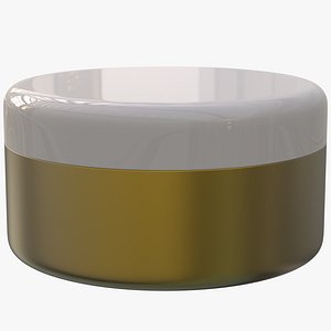 Cosmetic Cream Jar 3D model