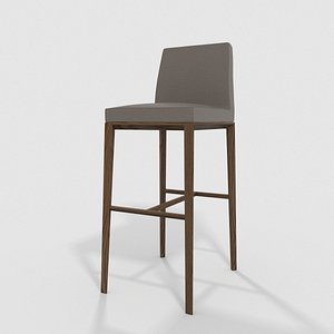 calligaris bess stool 3D