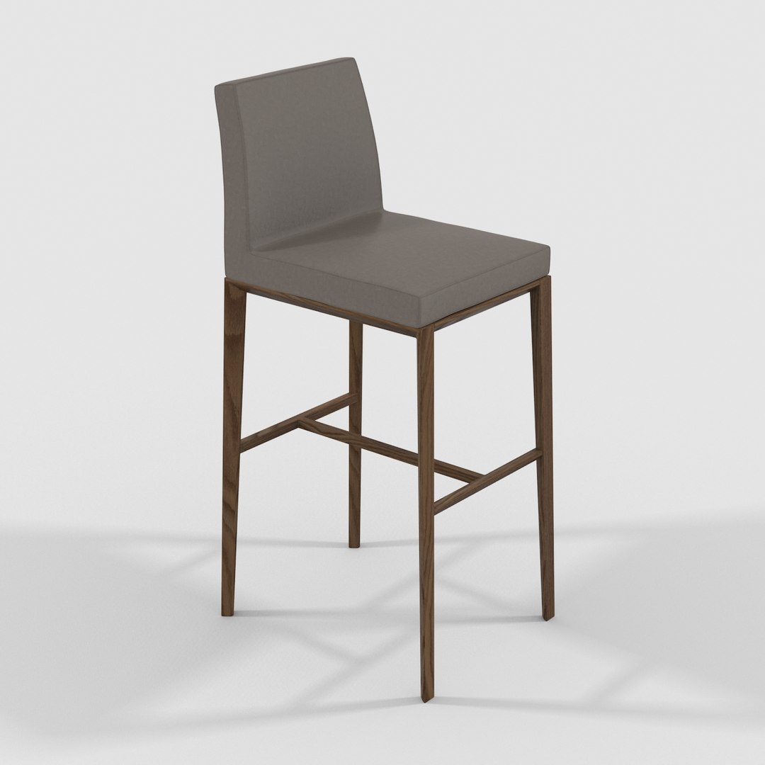 Calligaris bess stool 3D TurboSquid 1520094