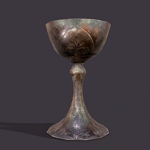 goblet medieval 3D