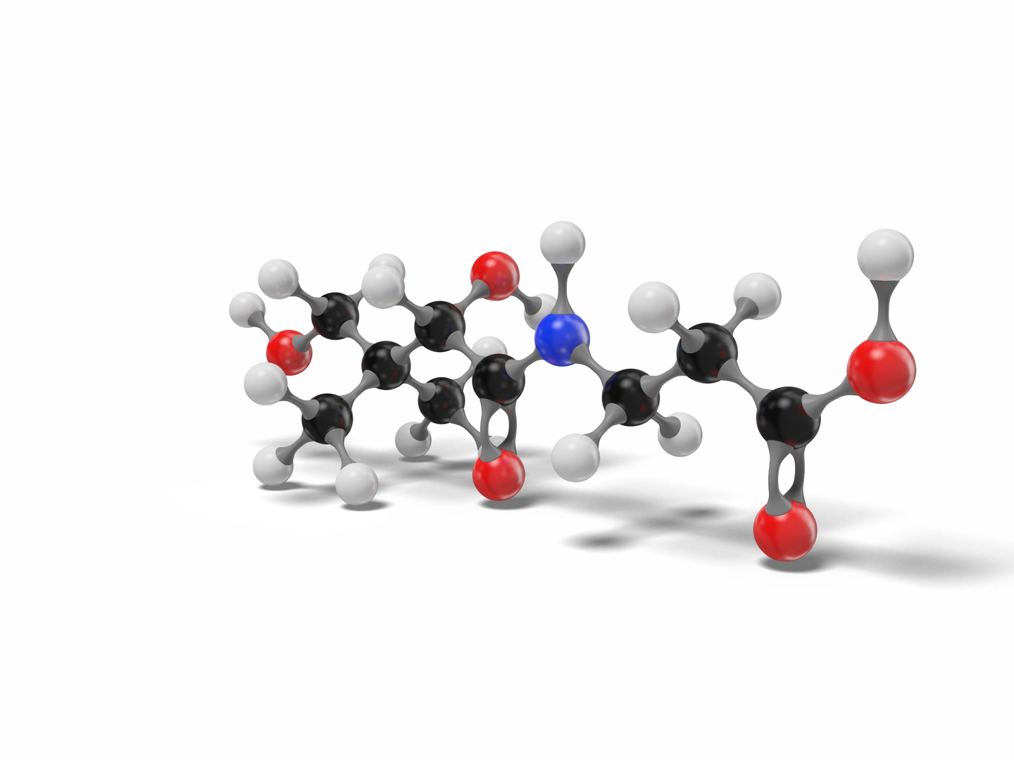 3D Pantothenic Acid Molecule C9h17no5 - TurboSquid 1546498