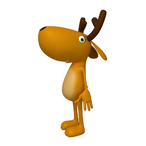 Deer cartoon
