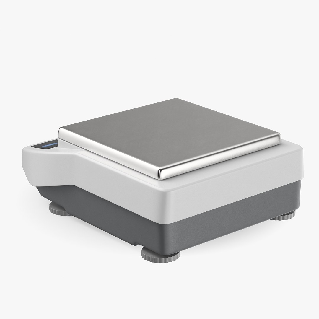 Digital Scales 3D Model - TurboSquid 1471444