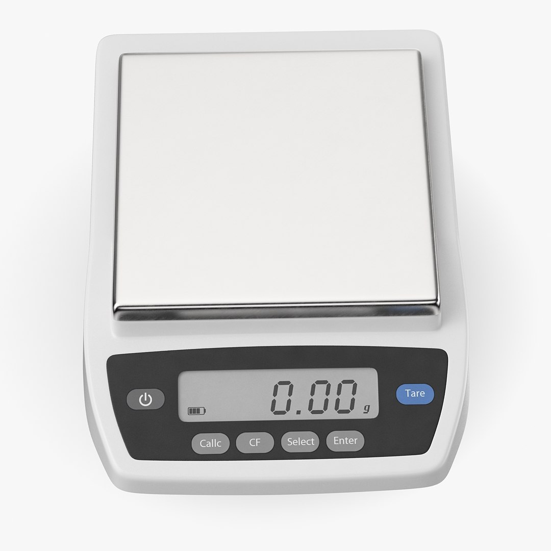 Digital Scales 3D Model - TurboSquid 1471444