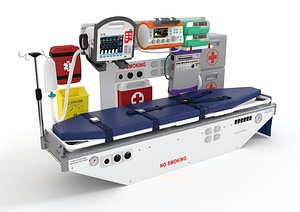 3D equipment air ambulance