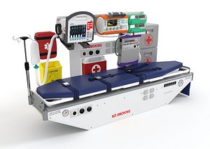 Air Ambulance Module with Equipment