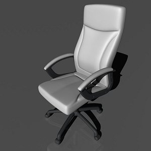 executive chair 3d obj