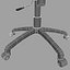 executive chair 3d obj