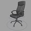 executive chair 3d obj
