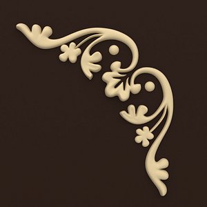 3d model decor modelled