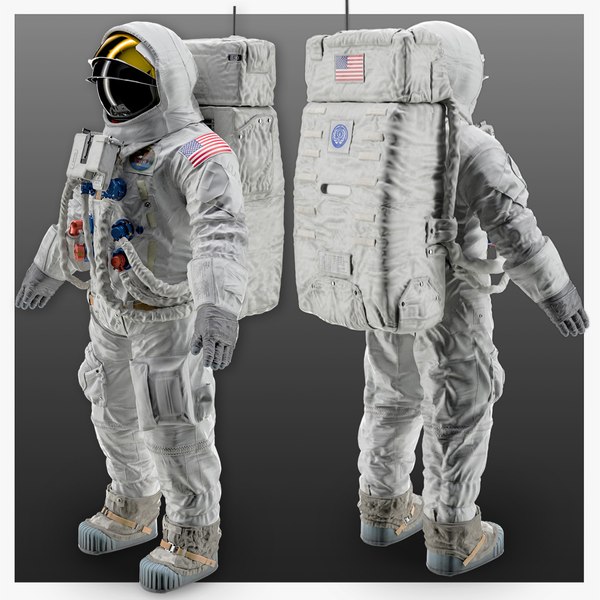 3D spacesuit apollo suit - TurboSquid 1151455
