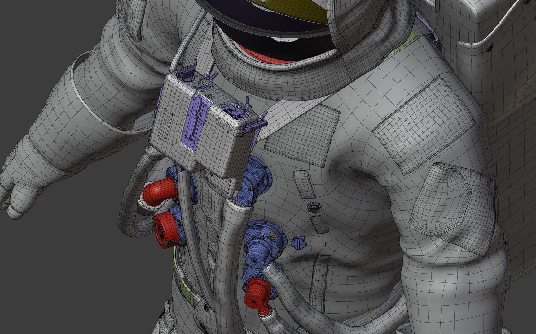 Apollo A7L Spacesuit - UN Insignia 3D - TurboSquid 1812499