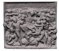 MICHELANGELO Battaglia dei centauri battle of centaurus