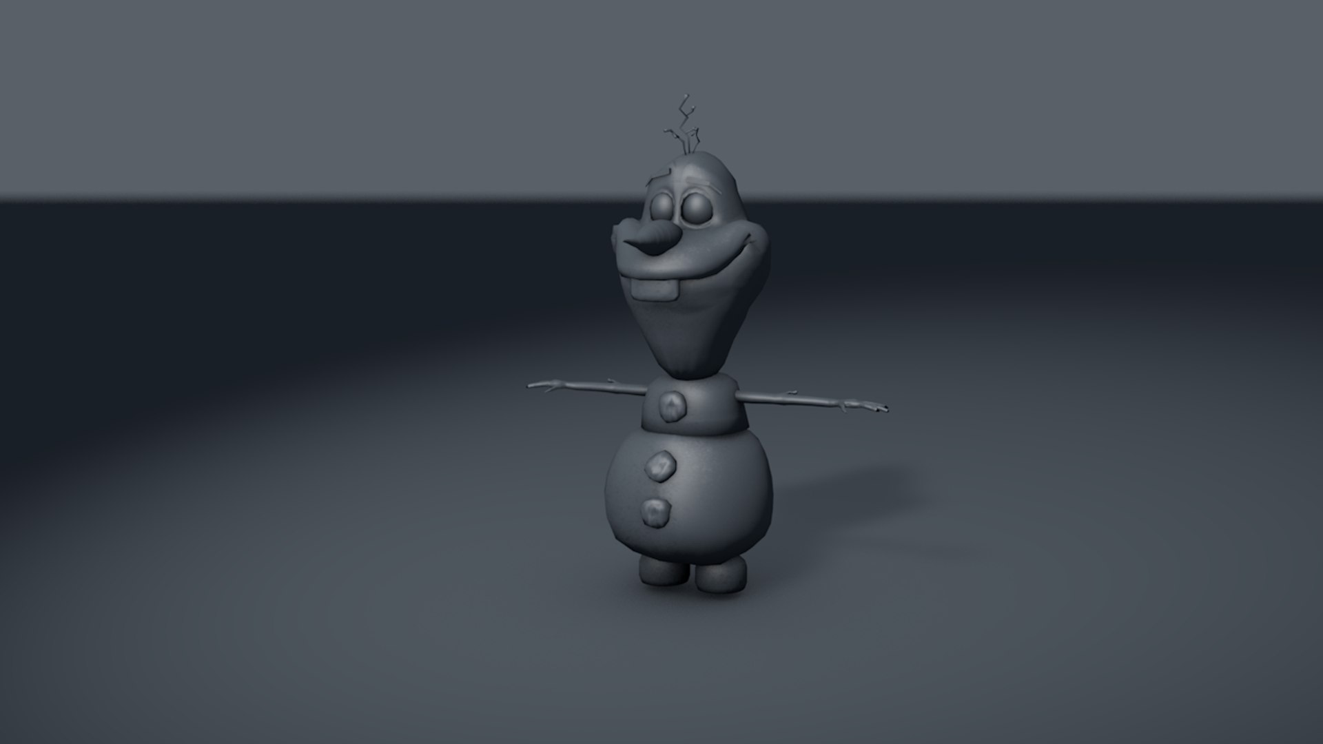 3D Olaf Frozen Model - TurboSquid 1491240
