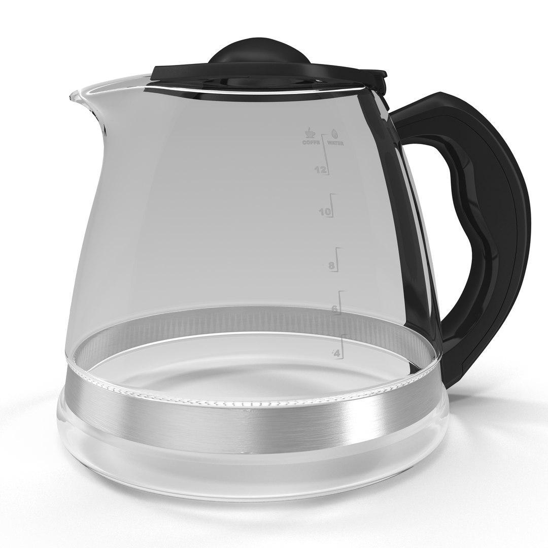 Coffee Carafe 3D model preview