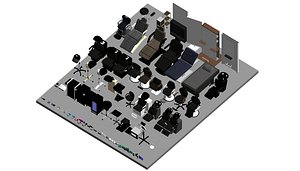 Salon Revit Family Furniture