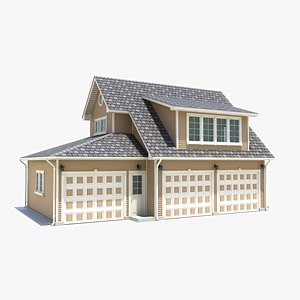 Carriage house 06 3D model