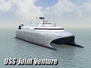 3d model navy uss-hsv2 joint venture