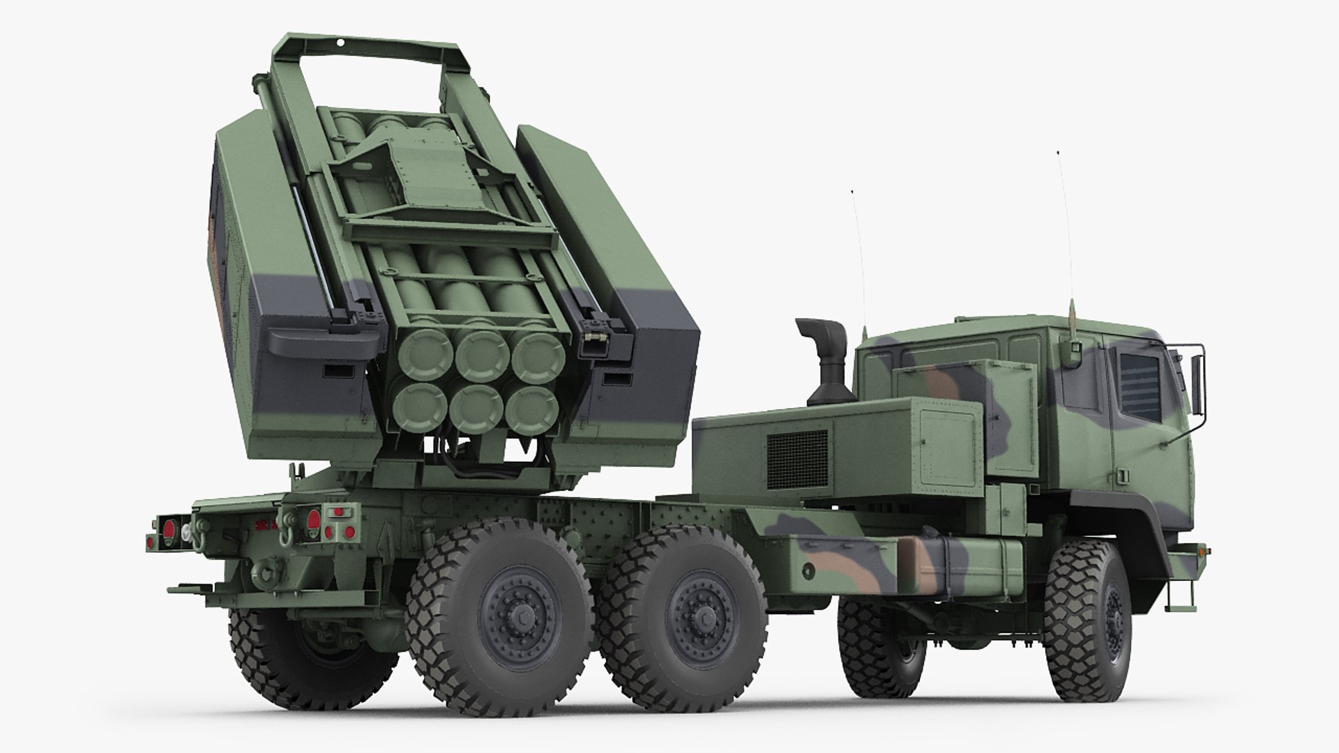 3D m142 himars army truck model - TurboSquid 1400893