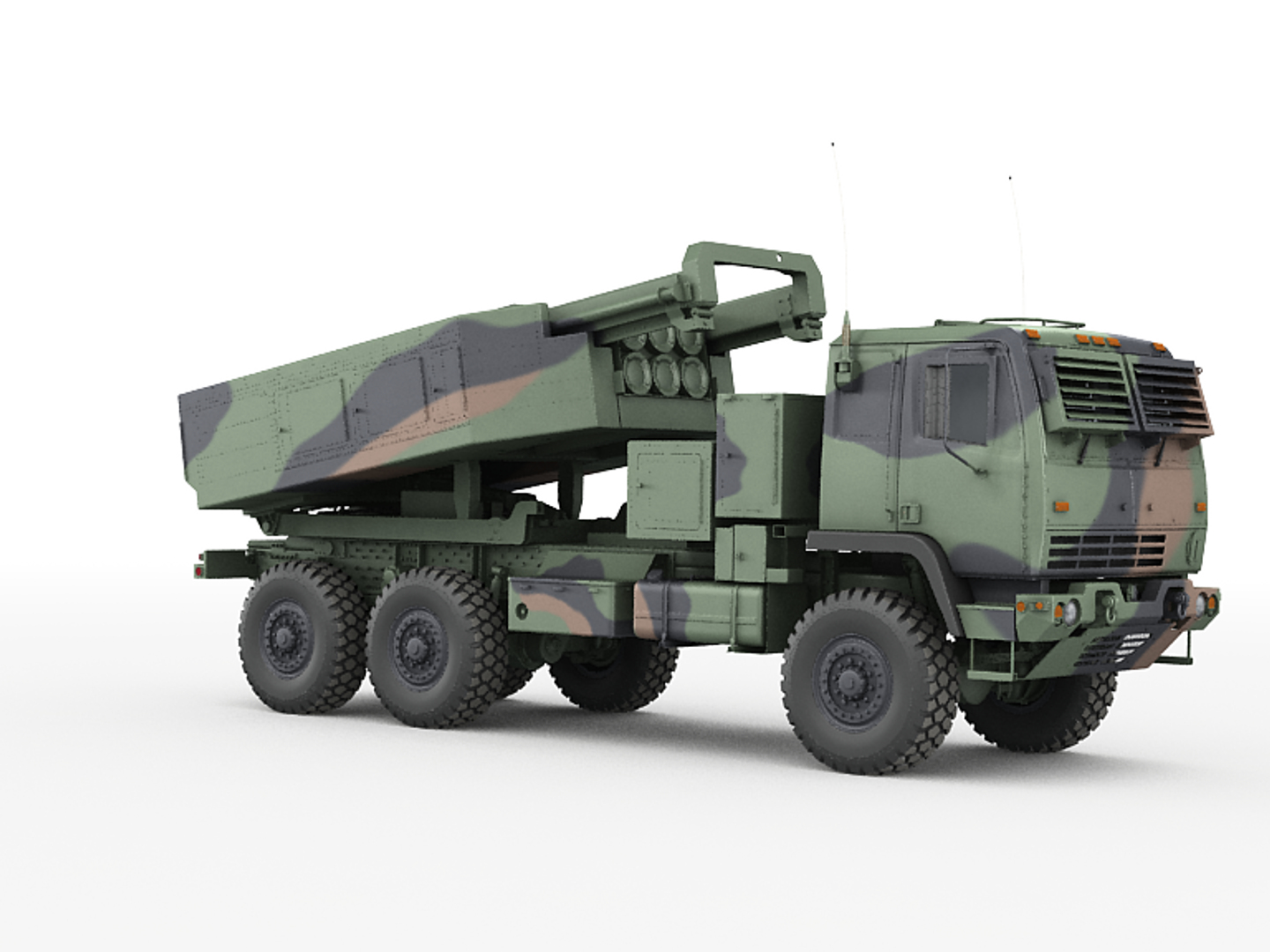 3D m142 himars army truck model - TurboSquid 1400893