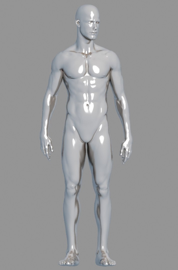 3d male man model