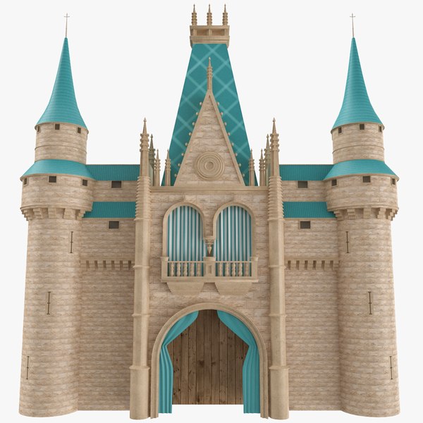 castle wall model