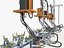Hoisting welding production line