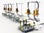 Hoisting welding production line