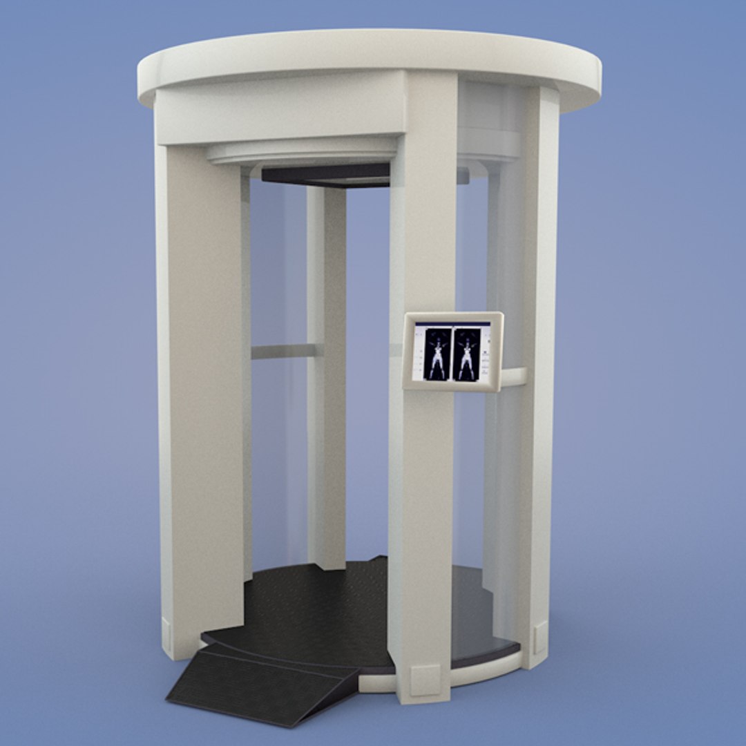 tsa body scanner 3d obj