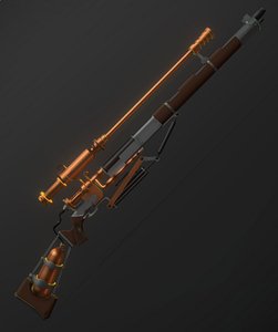 Steampunk Sniper Rifle