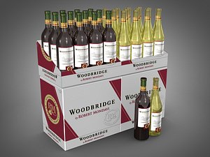 3d model of cases woodbridge wines