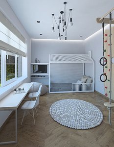 Children'S Bedroom SketchUp Models for Download | TurboSquid