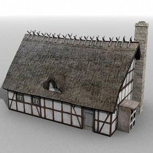 medieval building 3d 3ds
