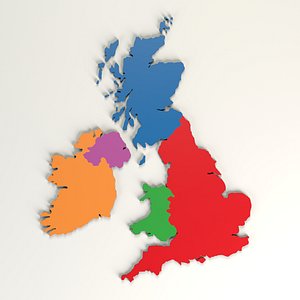 United Kingdom map