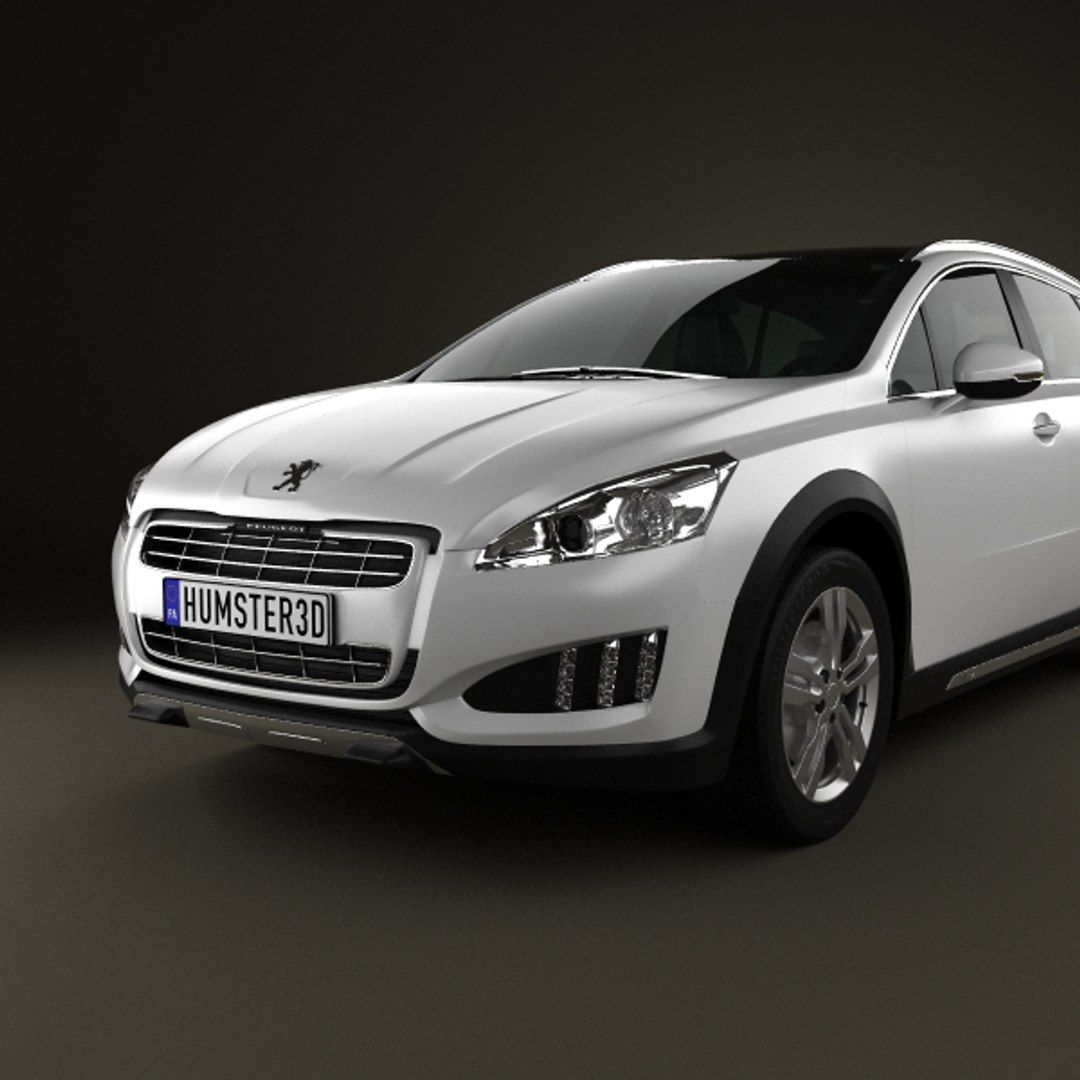 3d peugeot 508 rxh