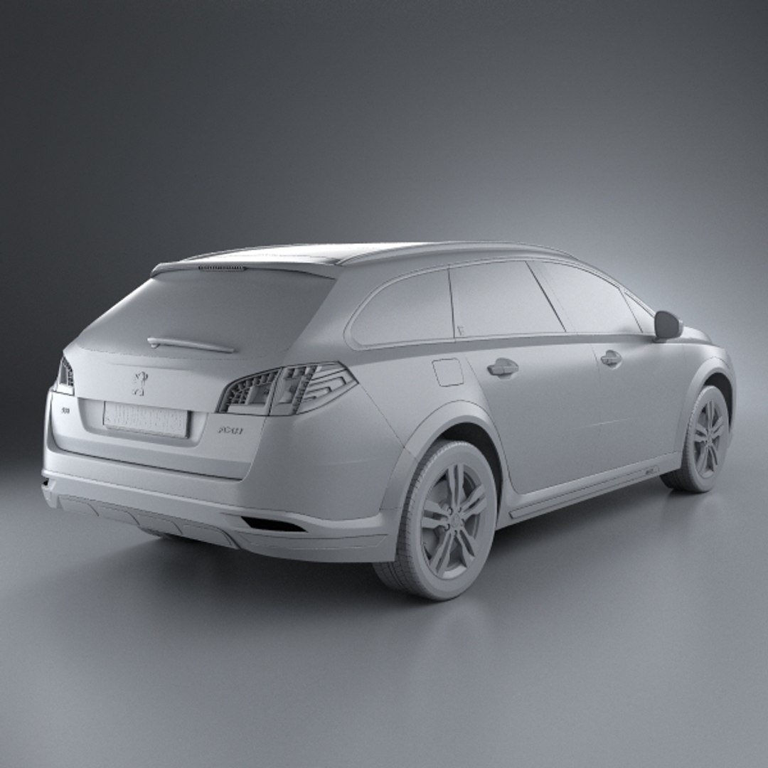 3d peugeot 508 rxh