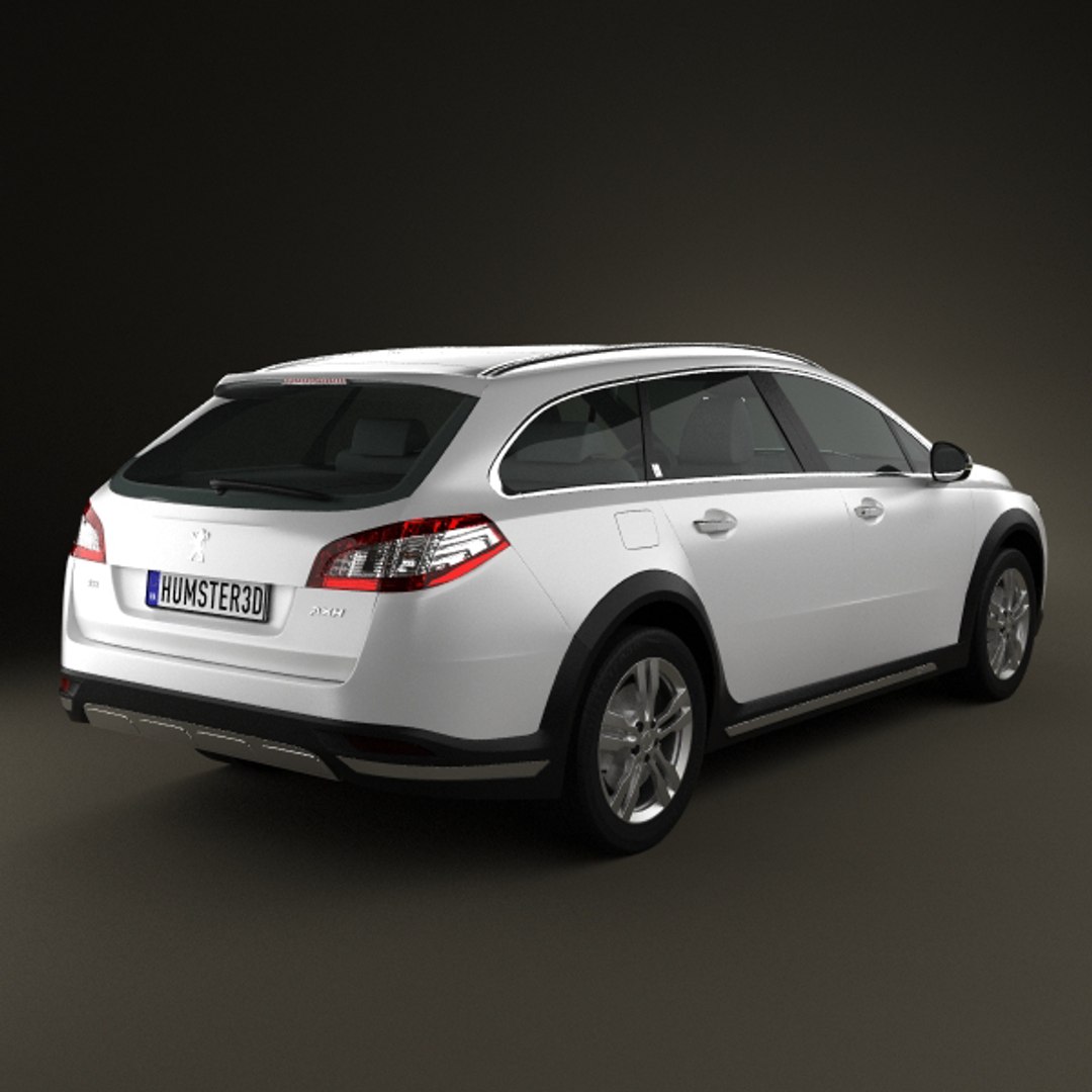 3d peugeot 508 rxh