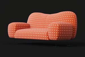 3d sofa rossi di albizzate